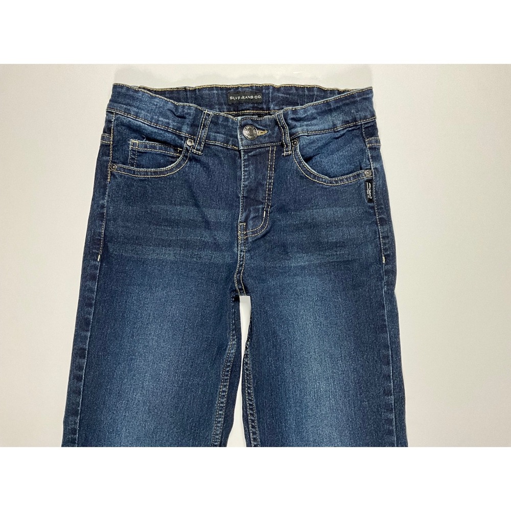 Silver Jeans Co Zane Triple 5 Bootcut Jeans Boys' Size 8 Eco-Friendly Denim - Picture 10 of 16